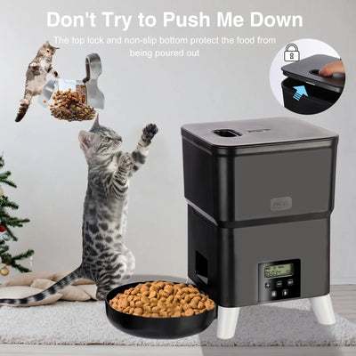 2L Automatic Pet Feeder Smart Food Dispenser for Cats and Dogs Timed Quantitative Feeding Scientific Feeding Pet Supplies