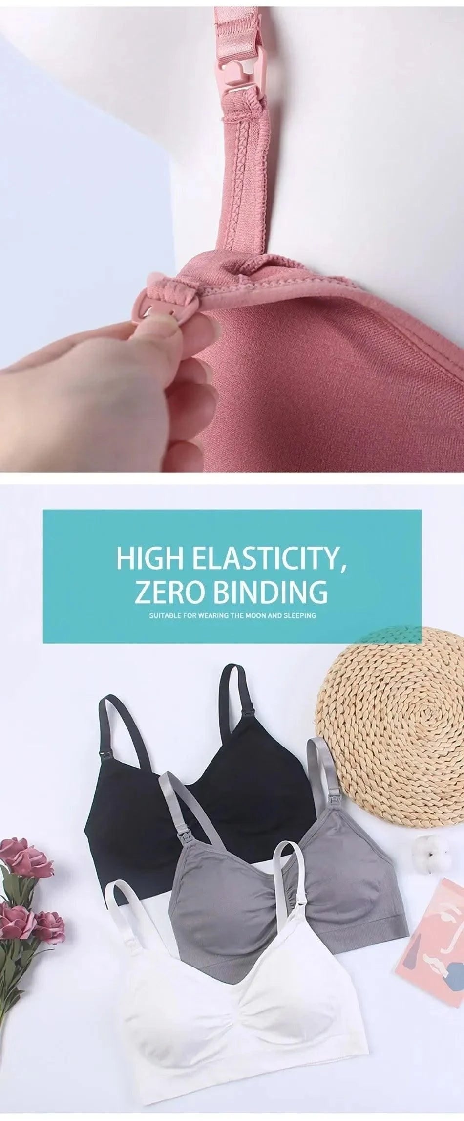 Maternity Nursing Bras Detachable For Women