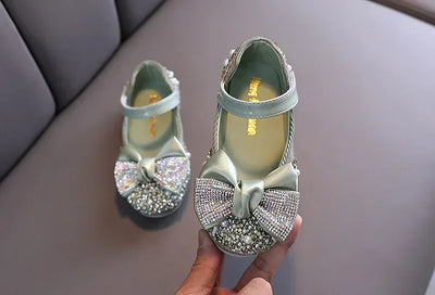 Sandals Toddler Girl Childrens Shoes Pearl Rhinestones Shining Kids Shoes Baby Girls Shoes Girls Thong Sandals