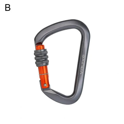 Practical Climbing Clip Climbing Equipment Smooth Surface Ultra-light Climbing Carabiner for Mountaineering