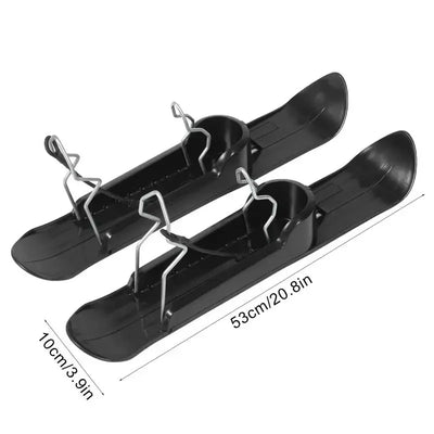 Kids Scooter Snow Sledge Cycling Snowboard Ski Kit Lightweight Snow Sledge Board Set For Scooter For Snowfields Baby Strollers