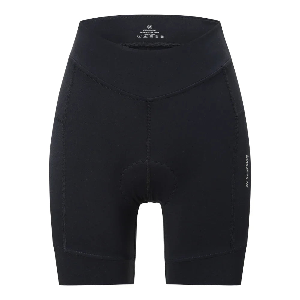 HISERWA Women Cycling Shorts High Quality MTB Bike Shorts 6 Hours Riding Shockproof Pad Breathable Lycra Sports Bicycle Tights