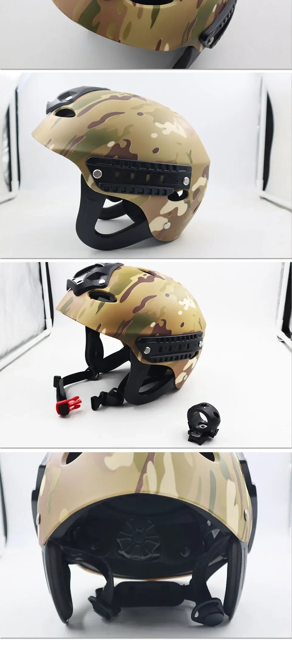 Outdoor Rock Climbing Helmet Speleology Mountain Rescue Equipment To Expand Safety Helmet Caving Work Helmet