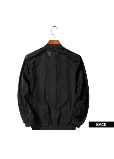 Men's Summer Casual Jackets Cool Lightweight Hooded Zip Jacket with Pockets Summer Essential Outerwear  Cut-Out Jacket