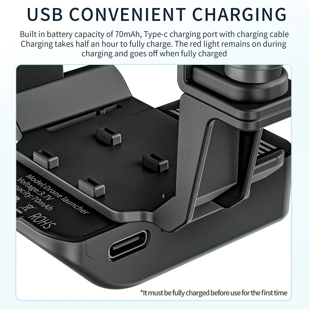 Drone Outdoor Remote Airdrop For DJI Air 3S Transport Delivery Device Dispenser For DJI Mini 4 Pro/Air 3 Thrower Accessories