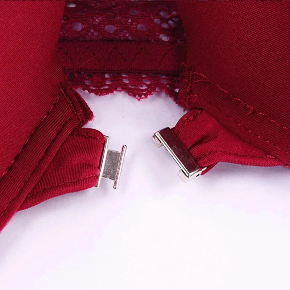 Front Closure Womens Lace Bra Brassiere