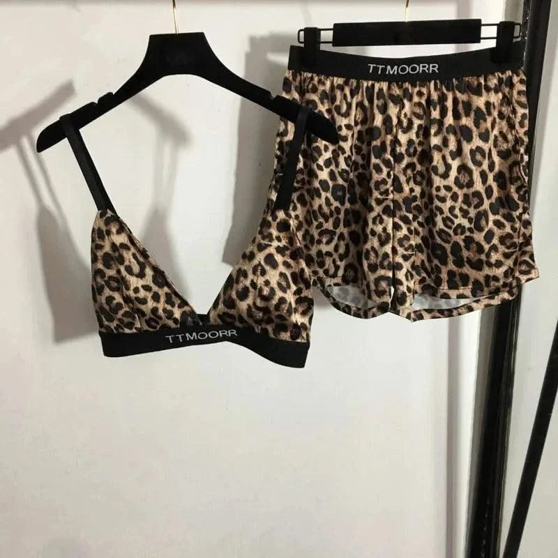 2025 Letter Stretch Band Casual Bikini Set Beach Bra Panties Set Comfort Sports Bikini Beach Vacation Swimwear - Elanique