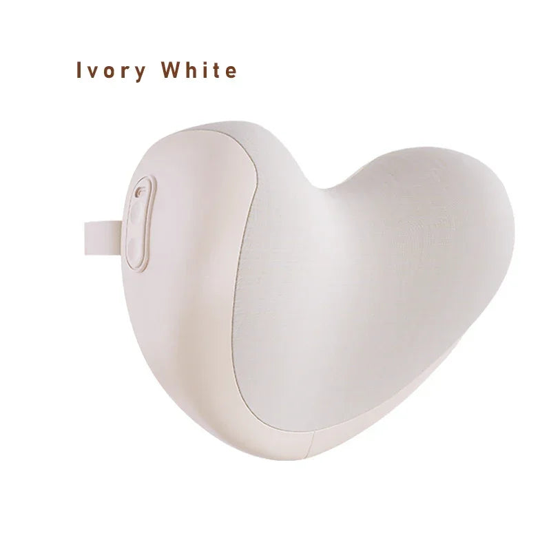 Aiveisi Smart Massage Pillow Electric shiatsu Kneading Heating Massager Suitable For Neck Back Shoulder Waist Rechargeable Use