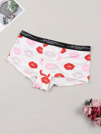 Ladies Solid color boxers Briefs Comfortable Female Underwear Sporty Style Casual Sexy Panties for Women S-XL