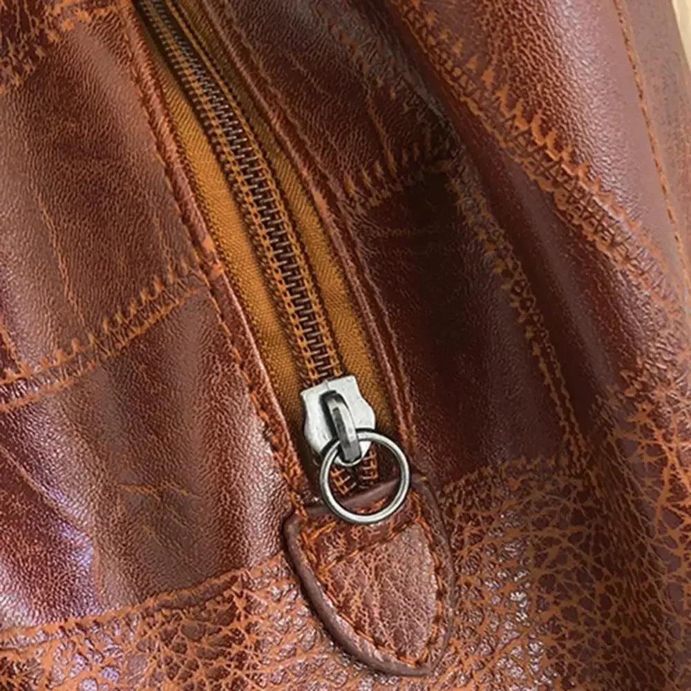 Women’s handbags vintage luxury leather shoulder bag designers large modern fashion brand female