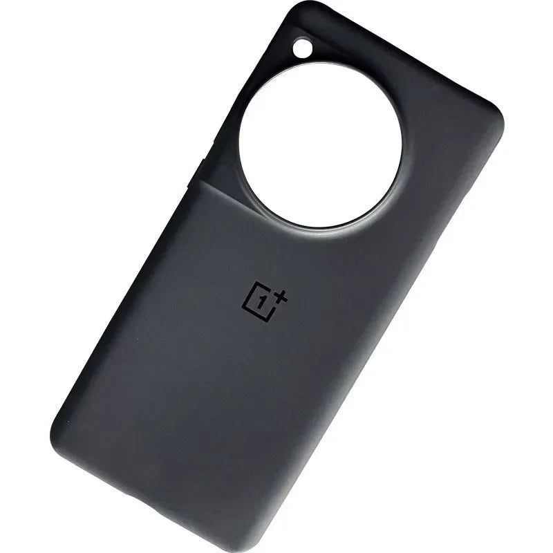 For OnePlus 12 Original Phone Case Ultra Slim Soft Back Case Shockproof Matte Luxury Rubber Skin Cover Funda Anti-Fingerprint