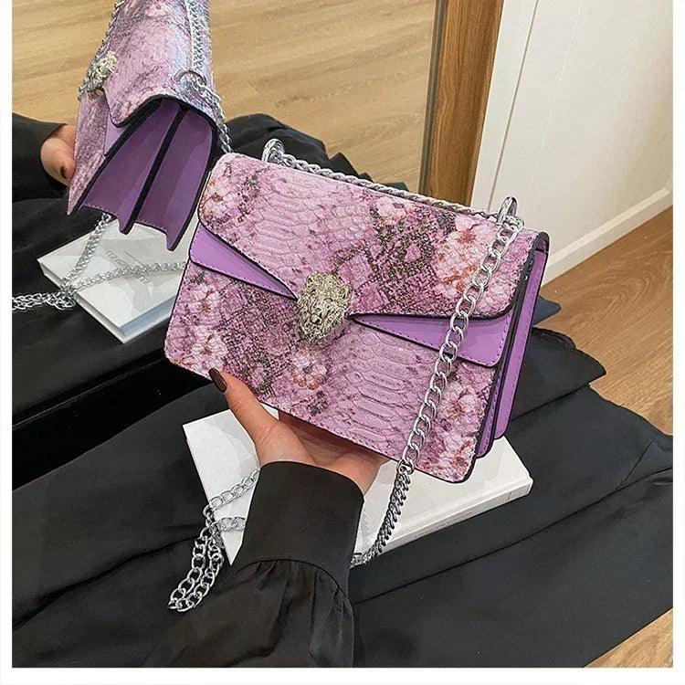 Designer messenger bag for women high-quality leather elegant shoulder classic handbag fashionable