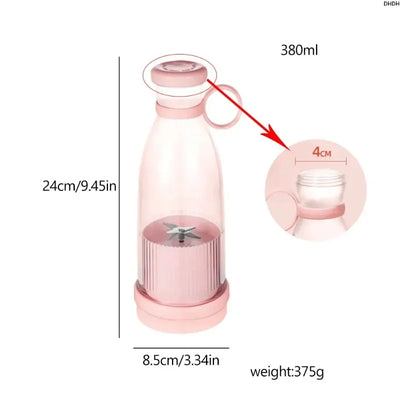 Portable Blender, Portable Blender for Shakes and Smoothies , Magnetic USB Fast Charging Mini Fresh Juice Mixer Bottle
