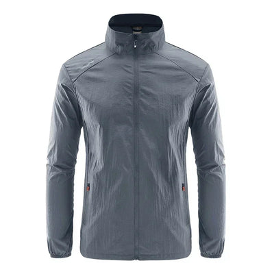 Summer Jackets Men Windbreaker Coats Male Sunscreen Clothing Traveling Camping Jacket Ultrathin Cycling Fishing Tops Hiking Wear
