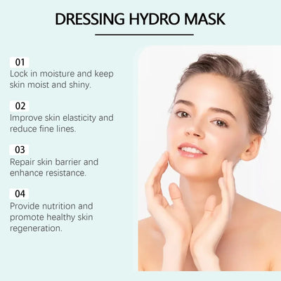 Collagen Face Mask Anti Aging Firming Moisturizing Refreshing Shrink Pore Brightening Overnight Mask Hyaluronic Acid Facial Mask