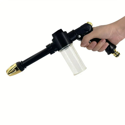 Expandable Flexible Garden Hose with High Pressure Nozzle Water Gun – Ideal For Irrigation, Patio Cleaning & Vehicle Washing