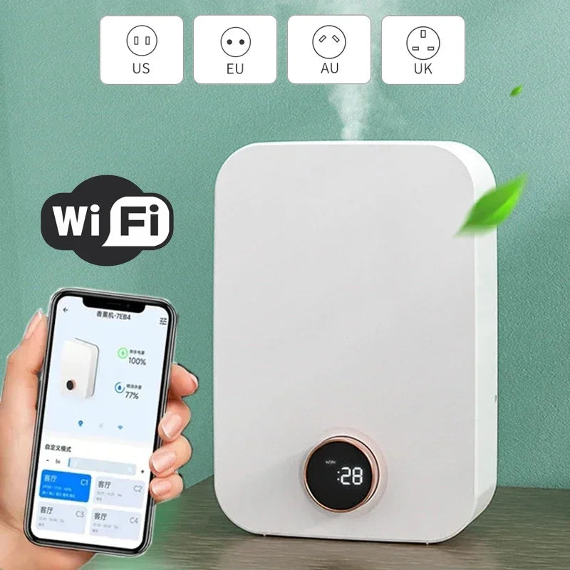 Aromatherapy Diffuser Essential Oil Diffuser Aroma  Fragrance Sprayer Electric Aromatic Oasis 150ml for Home KTV Scent Machine