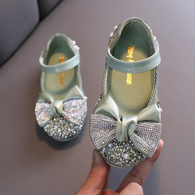 Sandals Toddler Girl Childrens Shoes Pearl Rhinestones Shining Kids Shoes Baby Girls Shoes Girls Thong Sandals