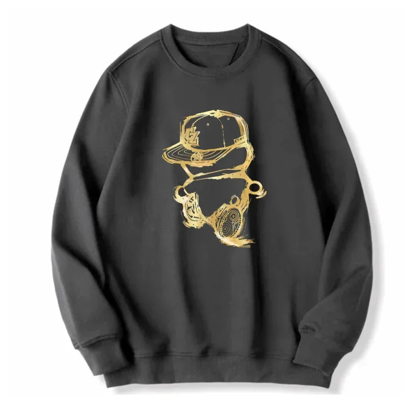 Oversized Tops Men Plus Size Autumn Pullovers Sweatshirts 6XL 7XL 110-180kg Man Round Neck Long Sleeve Printed Big Size Clothing