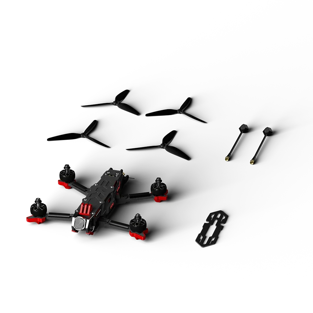 iFlight CineFlow 5 O4 6S HD 5inch Drone BNF with O4 Air Unit Pro / XING2 2207 2050KV motor for FPV cinematic freestyle