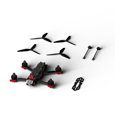 iFlight CineFlow 5 O4 6S HD 5inch Drone BNF with O4 Air Unit Pro / XING2 2207 2050KV motor for FPV cinematic freestyle