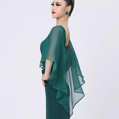 Pink Latin Dance Tops For Women