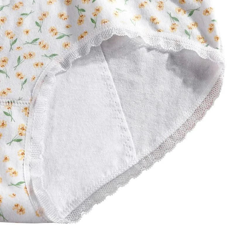 New Physiological Period Leak Proof Menstrual Panties Breathable Absorb a Small Amount Women Cotton Cute Lovely Underwear