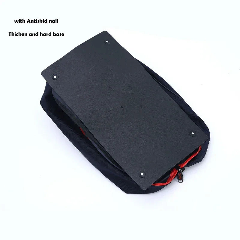 BIG Thick Ice Ski Snow Boots Bag Skate Helmet Portable Carry Shoulder Snow Shoes Bag Non-slip For Snowboard Accessories Black