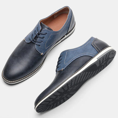 Fashion Casual Leather Men's Loafers Comfortable Brand Men Flats