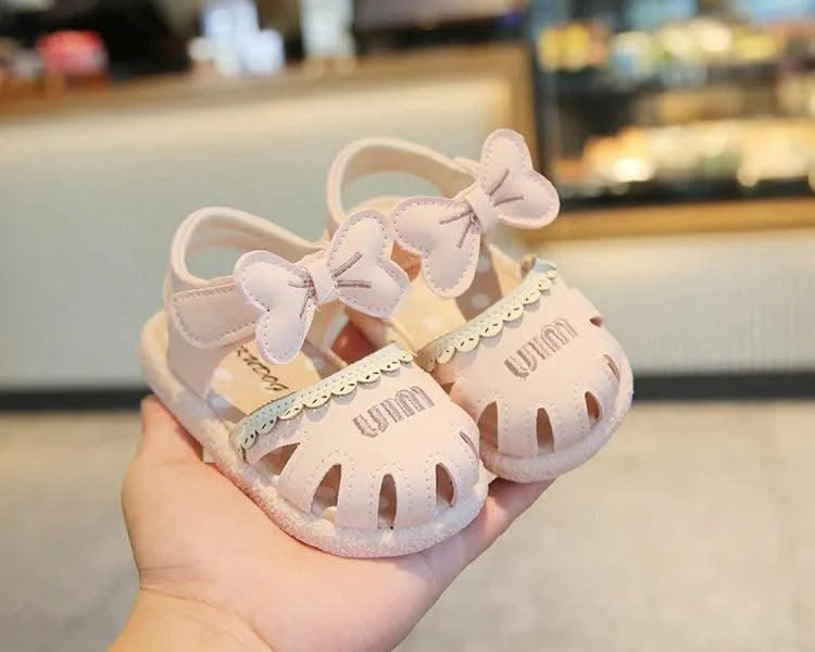 Children's  Bow Non-slip Sandals | Anti-Collision Baby Walking Shoes, Casual Shoes |Summer
