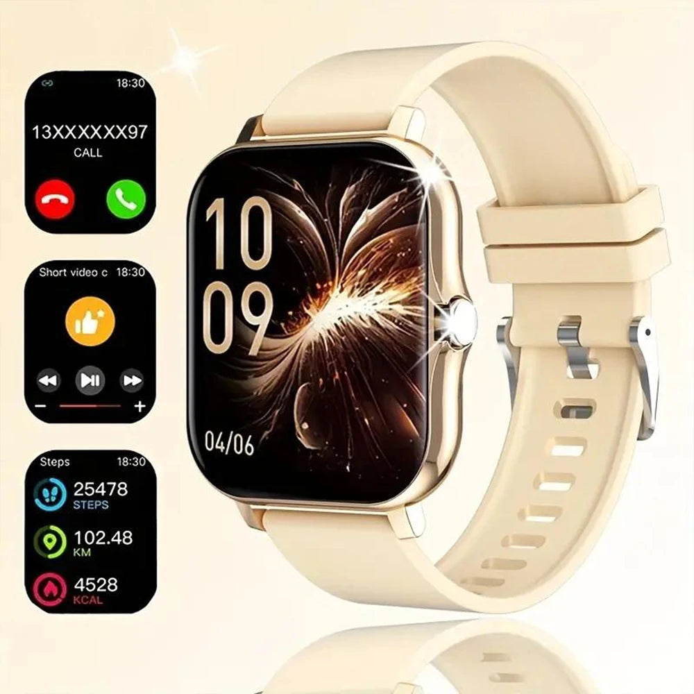 New Smartwatch 1.83'' HD Screen BT Call Health&Sleep Monitoring Kids Smart Watch Waterproof Fashoin Sport Bracelet For Women Men