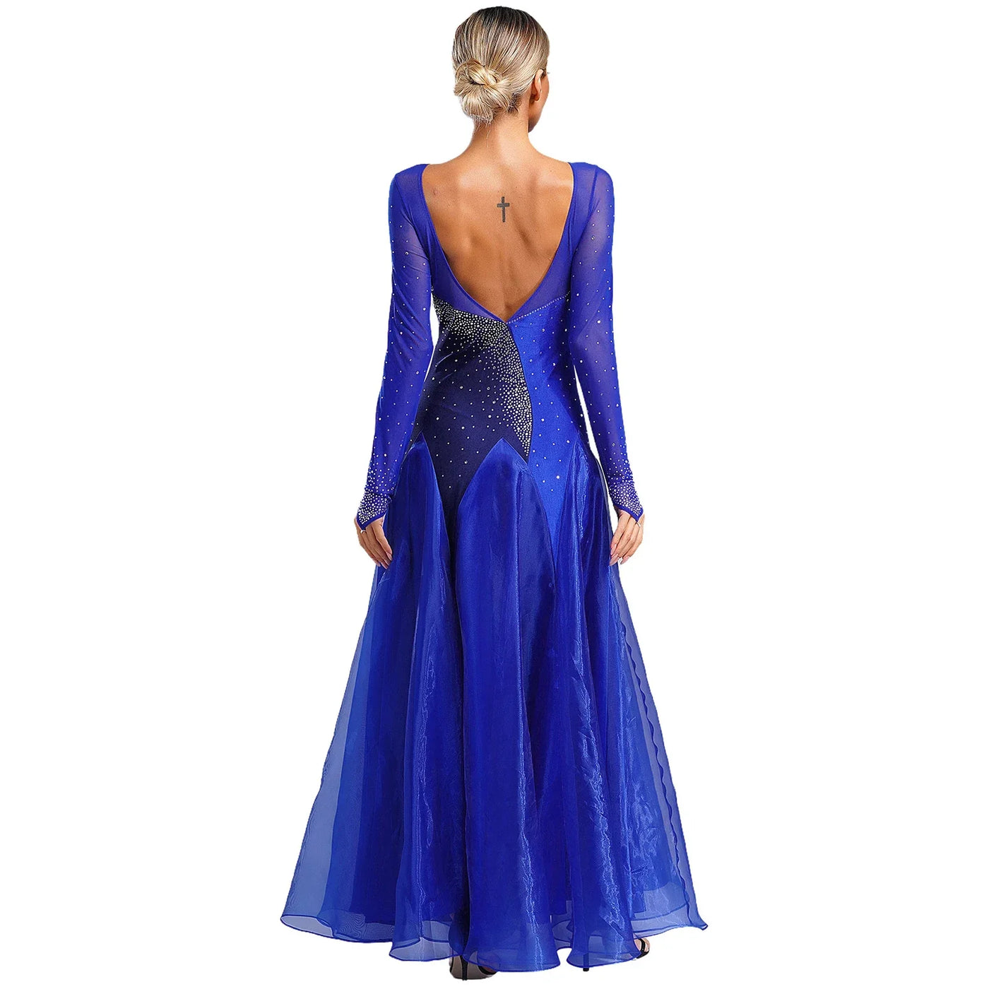 Waltz Ballroom Competition Dress Women Evening Gowns Concert Outifts Modern Tango Standard Dance Performance Stage Costume