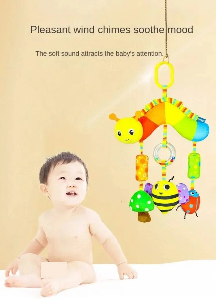 Baby Toys for 0 3 6 12 Months Rainbow Activity Plush Animal Stroller Hanging Toy for Baby Car Seat Crib Travel Sensory Baby Toys