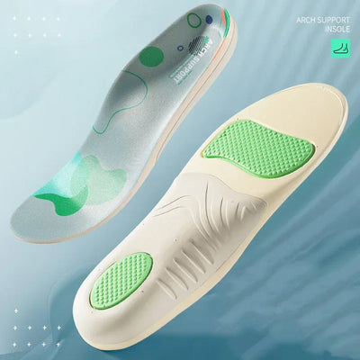 Orthopedic Arch Support Insoles for Plantar Fasciitis Flat Feet  Shock Absorption Shoe Inserts for Sport Shoes  Pain Relief Pads