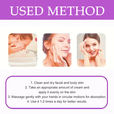 Firming Peptide Powerful Day and Night Cream, Brightening and Hydrating Skin Renewal Cream, Anti-Aging Facial Moisturizer