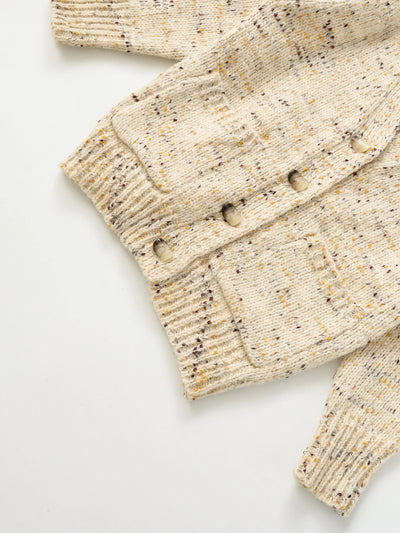 Women's clothing autumn knitted loose jacket