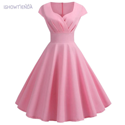 Pink Summer Elegant Dress For Women