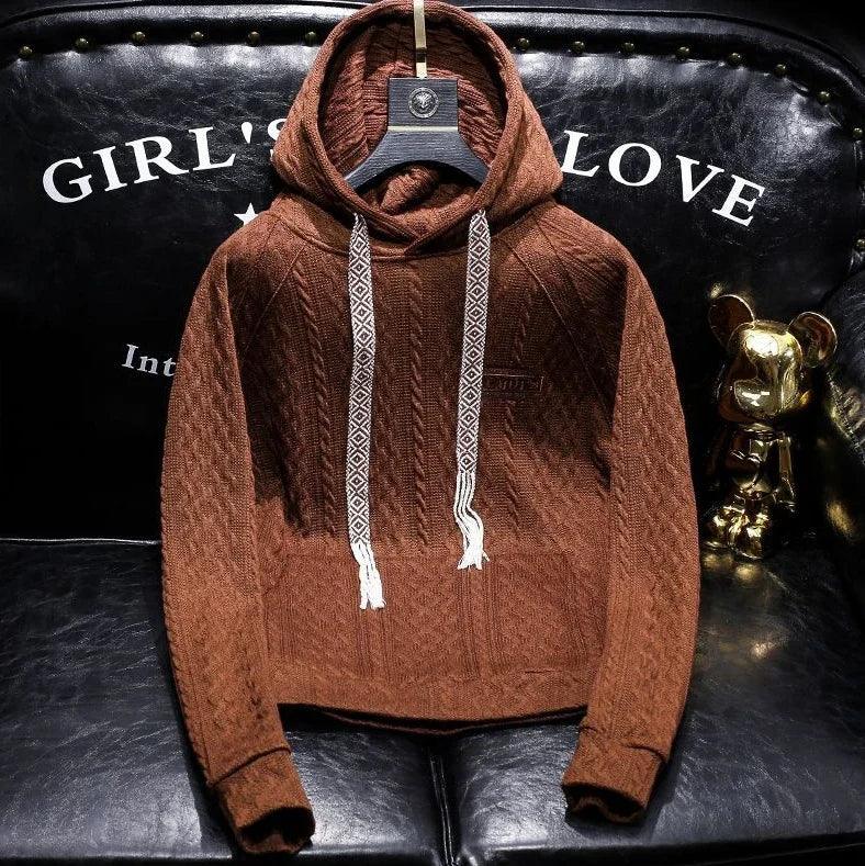 Sweatshirts for Man Cropped Hooded Men's Clothing Solid Green Hoodies Novelty and Cheap New in Loose Designer Streetwear Cotton