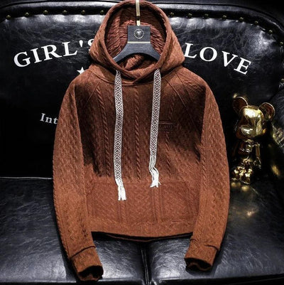 Sweatshirts for Man Cropped Hooded Men's Clothing Solid Green Hoodies Novelty and Cheap New in Loose Designer Streetwear Cotton