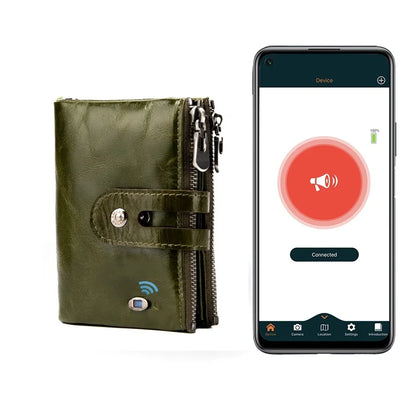 Wallet tracker card for  AIR TAG Smart Billetera con Localiz carteras mujer with Tracker bolsas mujer billetera find my cartera