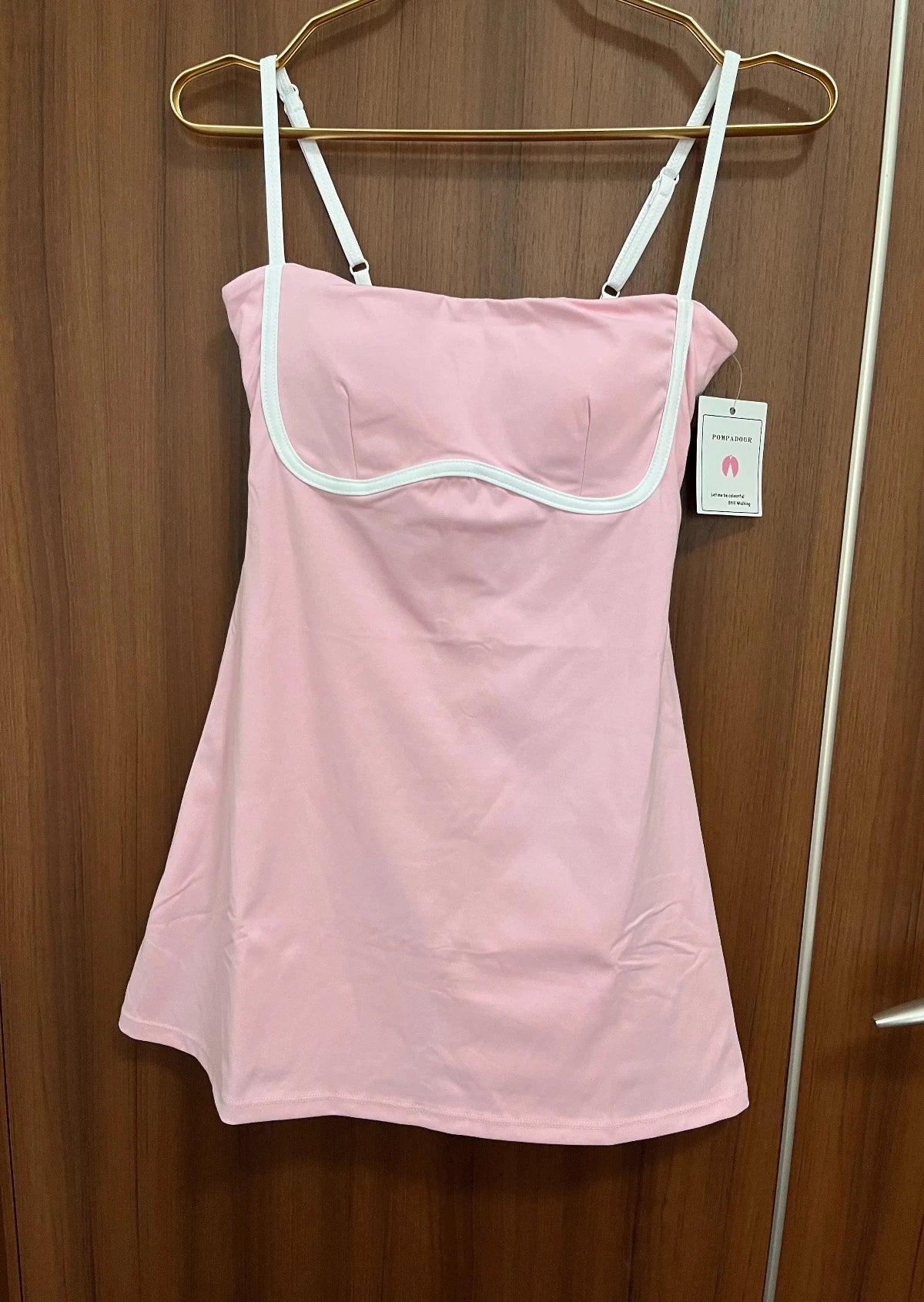 Golf Tennis Dress with Pad Sports Set for Women Workout Activewear