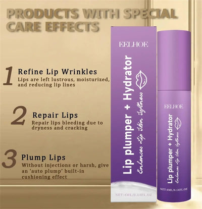Lip Plumper Oil Serum Instant Long Lasting Volumising Essence Repair Fine Lines Increases Elasticity Sexy Balm New