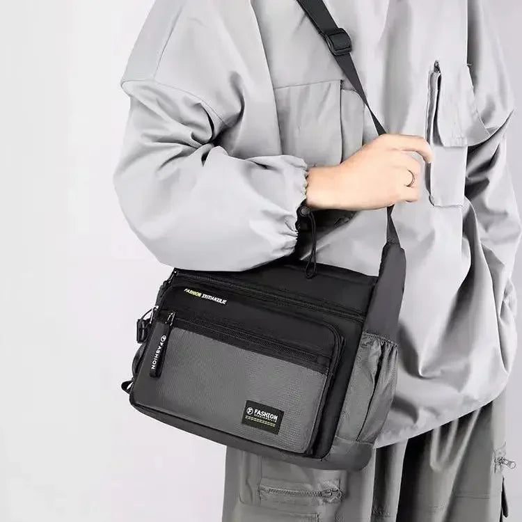 Men Crossbody Bags Male Nylon Shoulder Bags Boy Messenger Bags Man Handbags for Travel Casual Large Bag