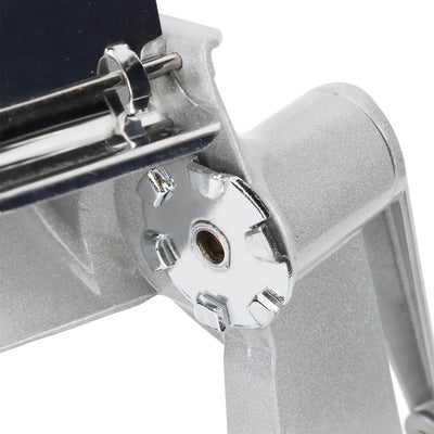 Food Processor Multi‑Functional Hand Crank Vegetable Cutter Grater Food Processors with 5 Stainless Steel Blade Kitchen Supp