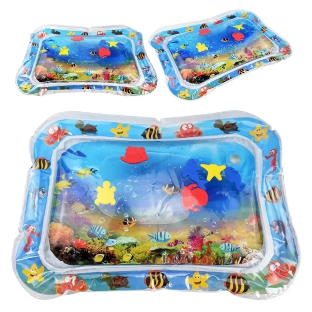 Baby Water Play Mat Inflatable Cushion PVC Baby Playmat Toddler Water Pad Early Education  Activity Baby Toys Children Play Mats
