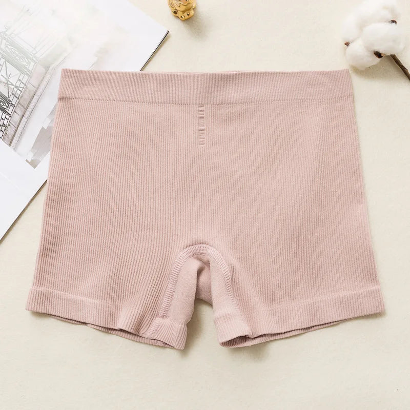 Women Safety Shorts Pants Under Skirt Seamless High Waist Panties Cotton Lady Seamless Pants Girls Slimming Underwear 2023