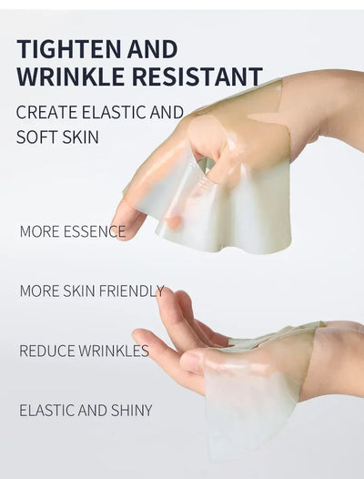 Bio-Collagen Face Mask Deep Moisturizing Overnight Mask Collagen Protein Hydrogel Soft Gel Mask Brightening Firming Skin Care