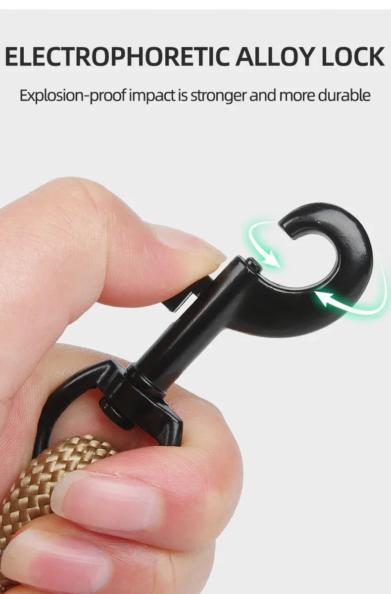 Dog Leash Reflective Lead Dog Pet Leashes Long Lanyard Walking Reflective Traction Rope for Puppy Small Medium Large Dogs