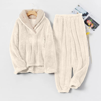 Coral Fleece Adult Blanket Pajamas Women Fall/winter Flannel