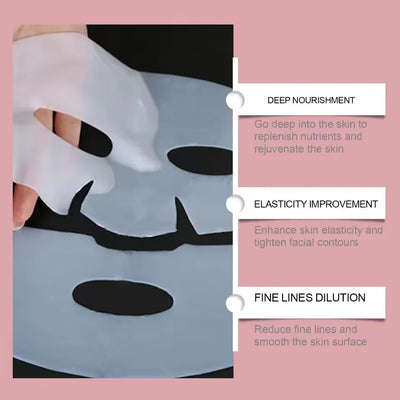 Bio Collagen Brightening Mask Deep Hydrating Shrink Pores Overnight Mask Gentle Moisturizing Refreshing Women Facial Skin Care